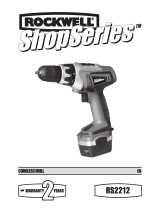 Rockwell ShopSeries RS2212 User manual