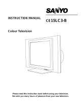 Sanyo CE15LC3-B User manual