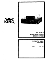 King KMA 20 Installation guide