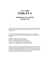 Tyan TRINITY KT-A User manual