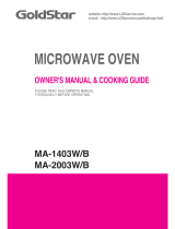 Goldstar MA-2003W Owner's Manual & Cooking Manual