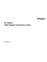 Megger S1-1052/2 User manual