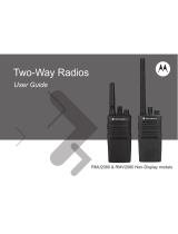 Motorola RMU2080 User manual
