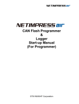 DTS NETIMPRESS air Startup Manual
