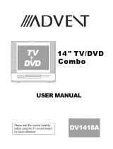 Advent DV1418A User manual