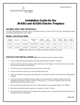 Heatilator 42EBU User manual