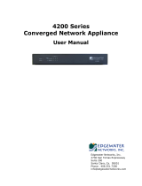 Edgewater Networks 4200 Series User manual