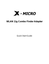 X-Micro XWL-11GFZX Quick start guide