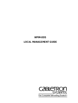 Cabletron Systems WPIM-DDS Management Manual