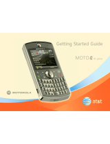 Motorola MOTO Q global Getting Started Manual