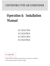 Haier AC142ACBIA Operation and Installation Manual