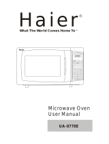 Qingdao Haier Microwave Production PKAUA0770ELG214 User manual