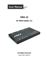 RTI VDA-12 User manual