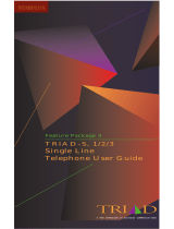 Vodavi TRIAD-S 3 User manual