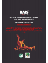 RAIS Viva 120 Instructions For Installation, Use And Maintenance Manual