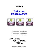 Nvidia geforce4 MX460 User manual