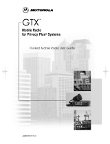 Motorola GTX User manual