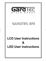Risco GARDTEC 872 User Instructions