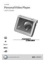 GoVideo PVP4040 Pocket Cinema User manual