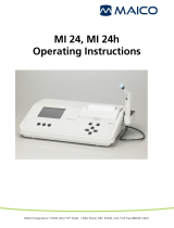 Maico MI 24h Operating Instructions Manual
