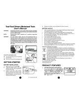 VTech Toot-Toot Drivers Motorised Train User manual