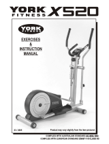 York Fitness x520 User manual