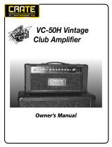 Crate VC-50H User manual