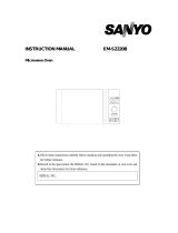 Sanyo EM-S2220B User manual