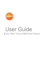 Palm Centro 690 User manual