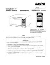 Sanyo EM-F301WS Supplement Of Service Manual
