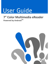 Pandigital 7” Color Multimedia eReader User manual