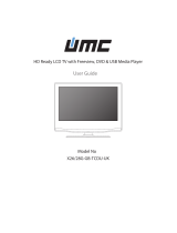 UMC X26G-GB-TCDU-UK User manual