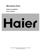 Haier HIL 2590EGCS Owner's manual