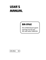 protech BM-0962 User manual