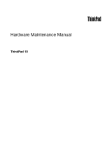 Lenovo ThinkPad 10 Hardware Maintenance Manual