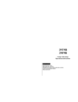 Haier 29T7A Operating Instructions Manual