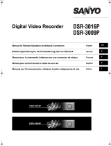 Sanyo DSR-3016P Manual For Remote Operation