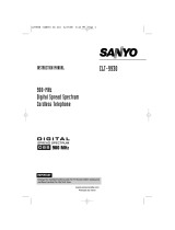 Sanyo CLT-9901 User manual