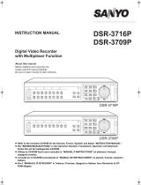 Sanyo DSR-3716P User manual