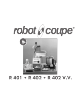 Robot Coupe R 402 User manual