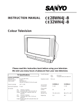 Sanyo CE32FWN6-B User manual