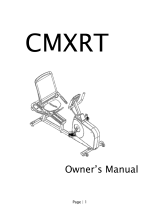 Cascade CMXRT Owner's manual