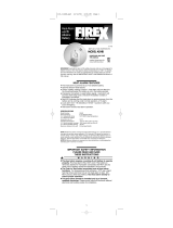 Firex ADHB Owner's manual