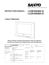 Sanyo CE32FWN5BK-B User manual