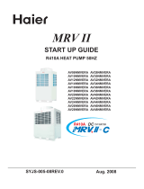 Haier MRV II AV32NMVERA Startup Manual