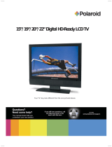 Polaroid 19” HD-READY DVD COMBO DIGITAL LCD User manual