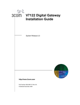 3com VCX V7122 Installation guide