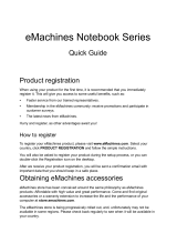 eMachines eMachines Notebook Quick Manual