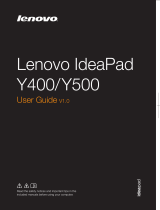 Lenovo IdeaPad Y500 User manual