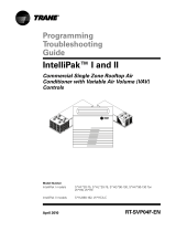 Trane IntelliPak Programming, Troubleshooting Manual